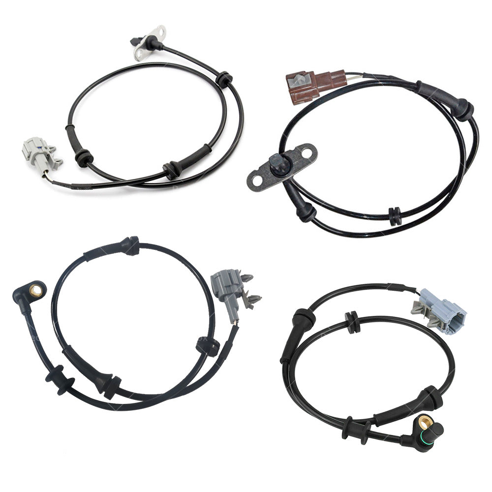 4x ABS Wheel Speed Sensor Suitable for Nissan Navara D40 2.5L
