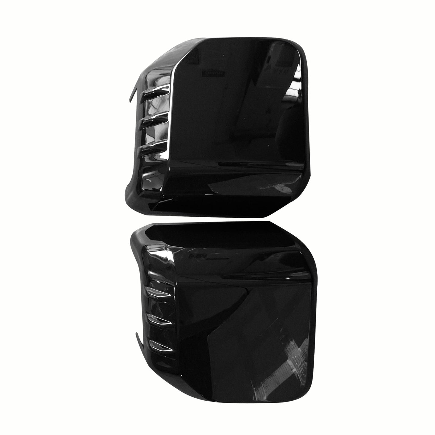 Side Rear View Mirror Cover Suitable For Toyota Prado LC250 J250 2024-On Glossy Black