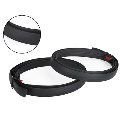 Pair LH & RH Dual Cab Roof Moulding Rubber Strip Suitable For Toyota Hilux 2005-2015.
