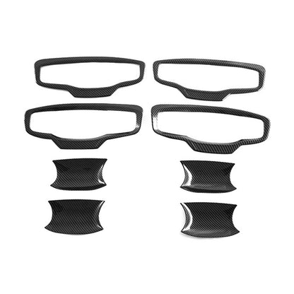 Front Mirror & Rear Door Handle Bowl Cover Suitable for Mitsubishi Triton 2.4L