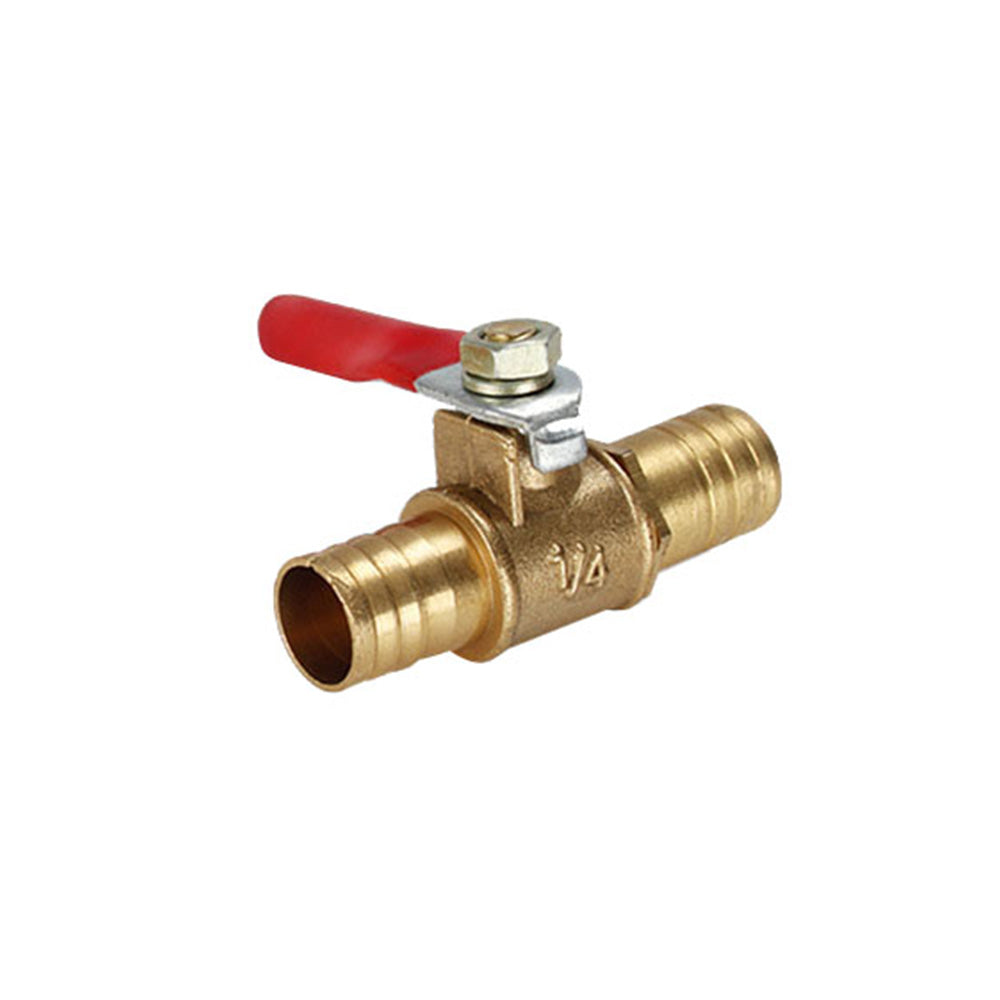 In-Line Fuel Tap Brass 8mm 5/16 inch  Suitable For Motorcycle / Tractor / Quad / Lawn Mower Pump