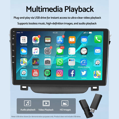 In-Dash Units 9 Inch Touch Screen Stereo CarPlay Suitable for Toyota Corolla