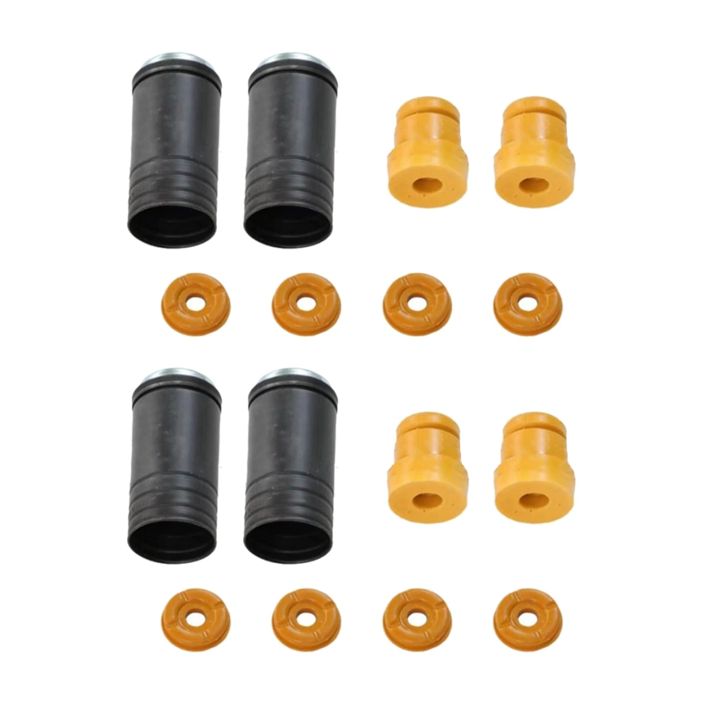 16x Front & Rear Bushing Bump Stop Dust Cover Suitable for BMW X5 E70
