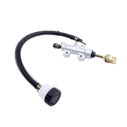 Rear Foot Brake Master Cylinder Pump Reservoir Suitable for Honda Yamaha Suzuki.