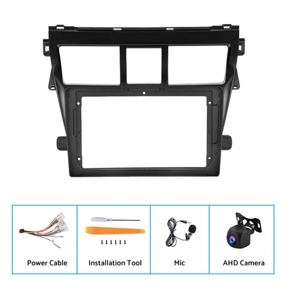 Android 13 Car Radio Wifi Stereo CarPlay Suitable for Toyota VIOS Yaris 07-12.