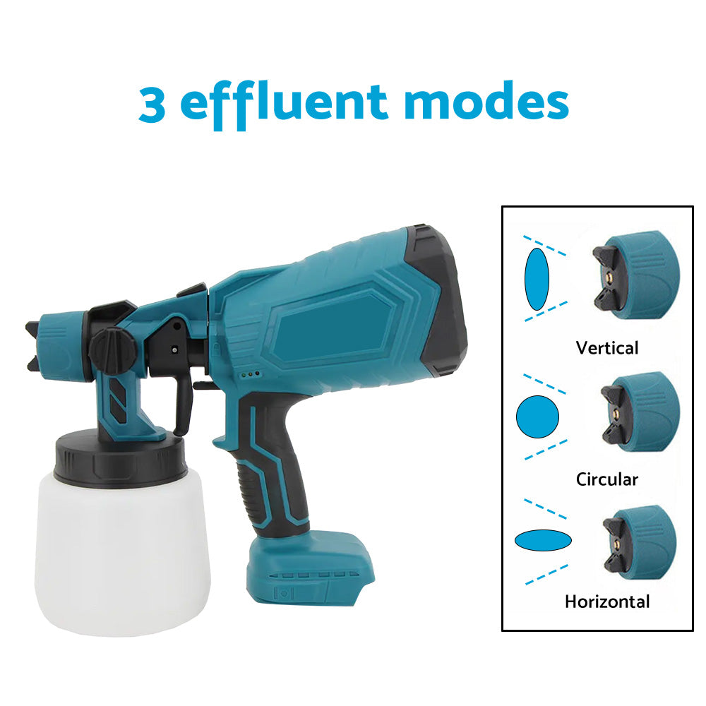 Electric Cordless Spray Gun Suitable For Makita Battery Paint Airless Sprayer