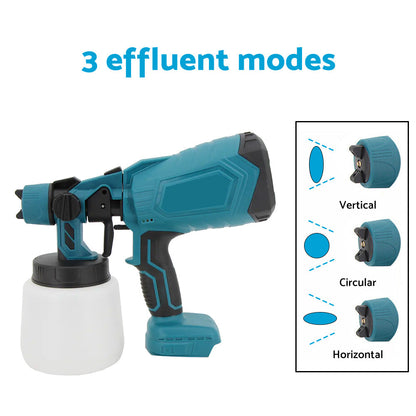 Electric Cordless Spray Gun Suitable For Makita Battery Paint Airless Sprayer