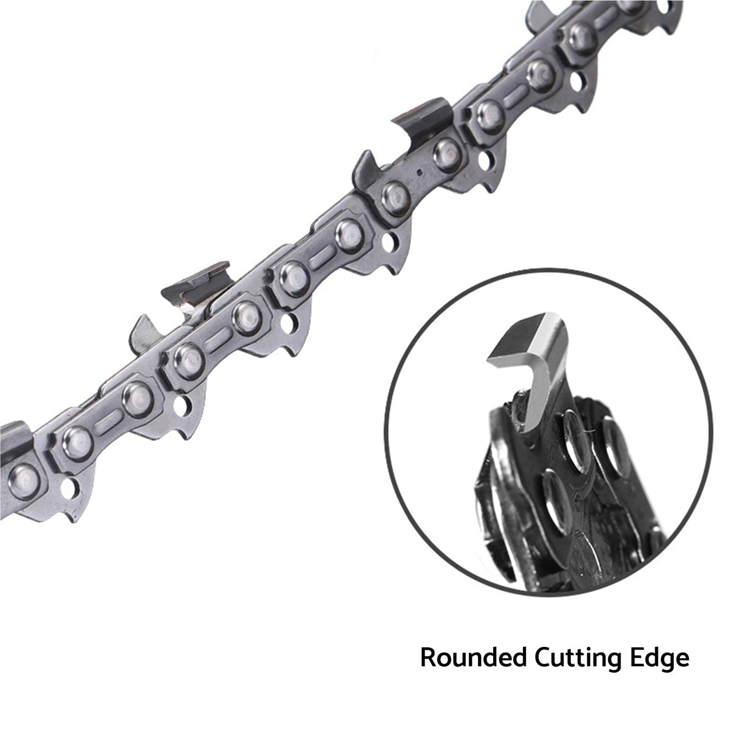Tungsten Carbide Chainsaw Chain 14 Inch 3/8LP 0.043 52DL Suitable for Makita DUC