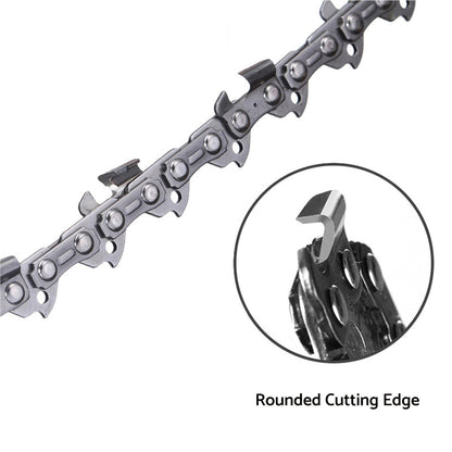 Tungsten Chainsaw Chain 12 Inch 3/8LP 0.043 46DL Suitable for Makita DUC306PT2