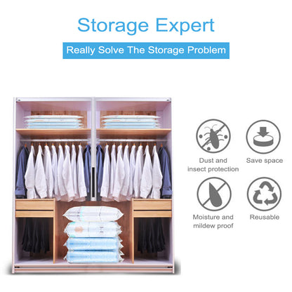 Vacuum Storage Bags Space Saver Seal Compressing