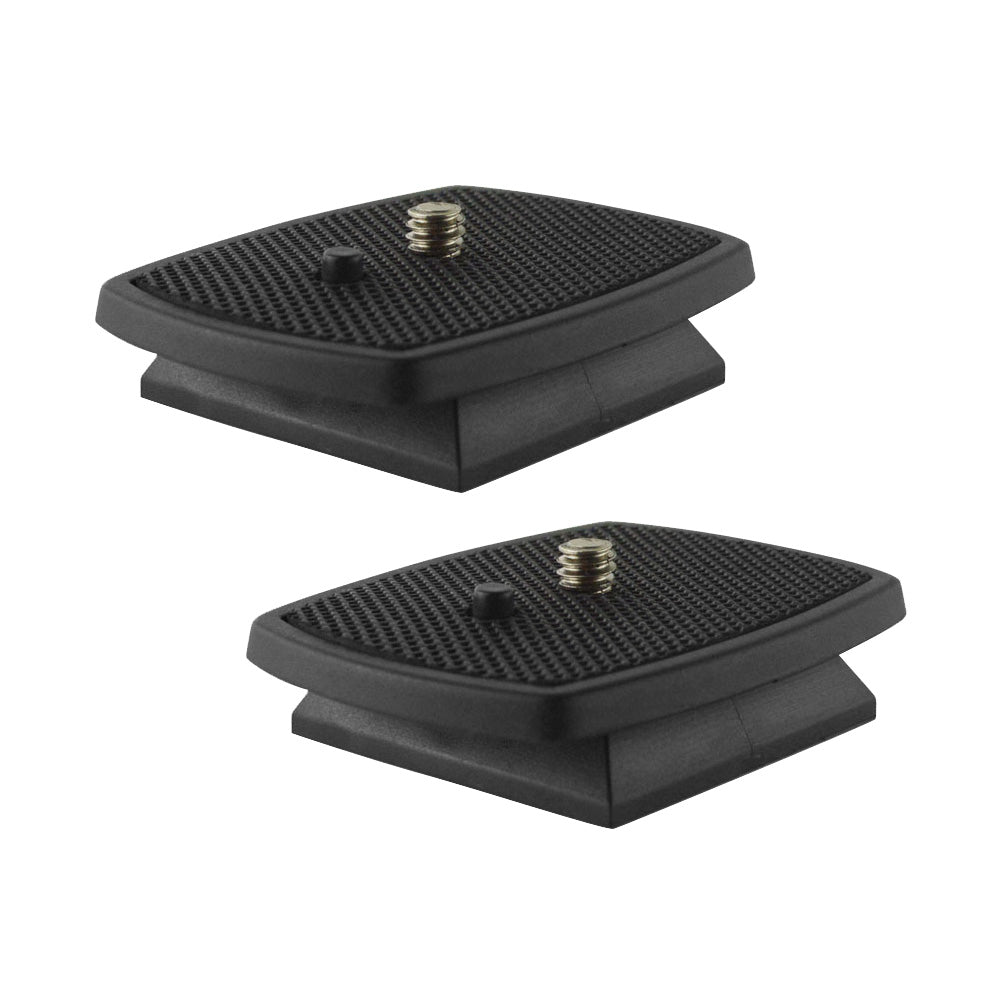 2x Tripod Quick Release Plate Screw Adapter Mount Head Suitable for Velbon CX-44