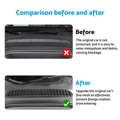 Air Flow Intake Vent Grille Protection Inlet Cover Suitable For Tesla Model Y.