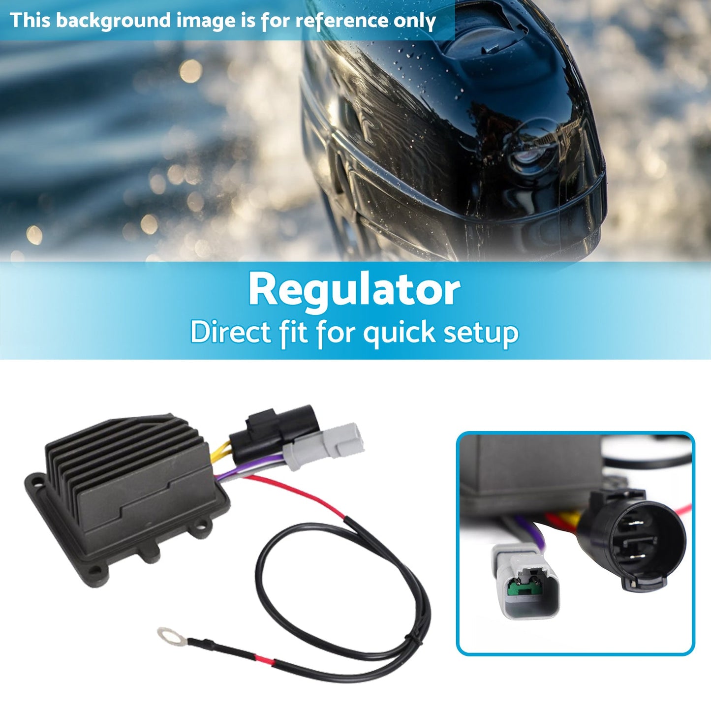 Regulator Suitable For Johnson Evinrude 90HP 1996-1998 & 100HP 1998-2001 Outboard 586075