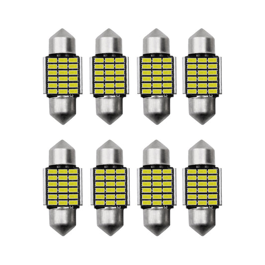 12x Interior LED Light Upgrade Kit Suitable For Toyota Landcruiser Prado 150 Series.