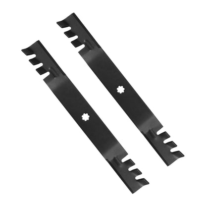 2PCS 42 inch  Toothed Blades Suitable for John Deere M154061 M154062 GX22151.