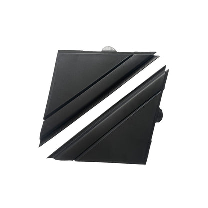 Matte Black Rear Mirror Triangle Trim Plate Suitable for Fiat 500