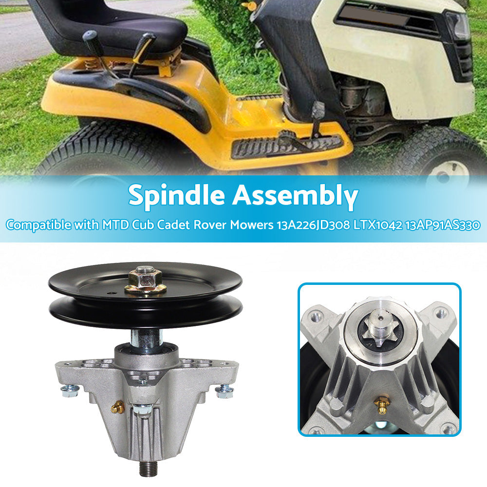 Spindle Assy Suitable For Selected MTD Cub Cadet  Troy Bilt Mowers 918-04822A