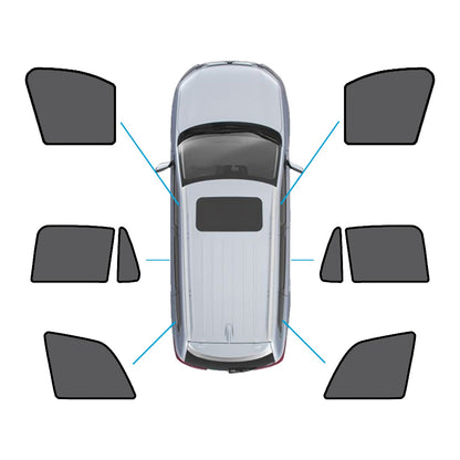 Magnetic Mesh Sun Blind Shades Suitable for Volvo XC90 2015-Current On Front/Rear.