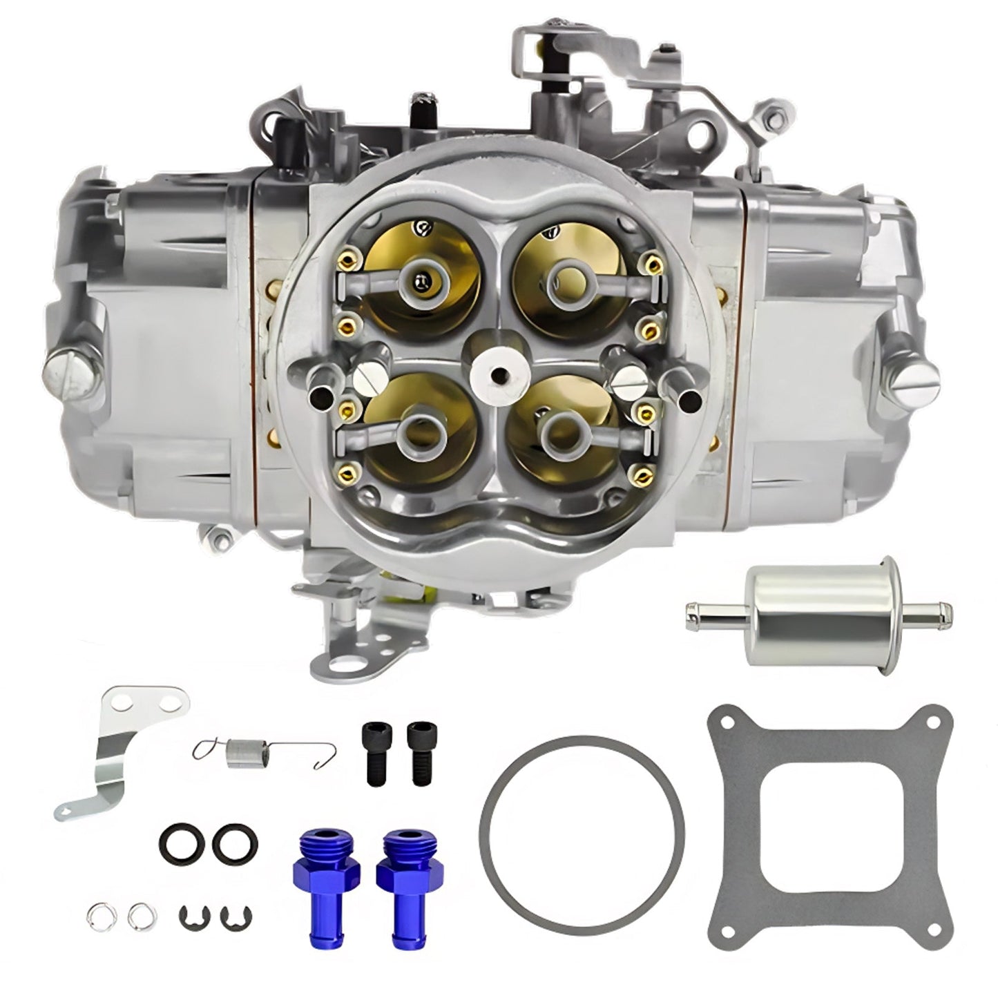 Carburetor Suitable For 4-Barrel Double Pumper Race Carburetor 650 CFM BR-67199