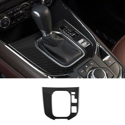 Carbon Fibre Centre Console Gear Shift Cover Frame Suitable For Mazda CX-9 2016-2022