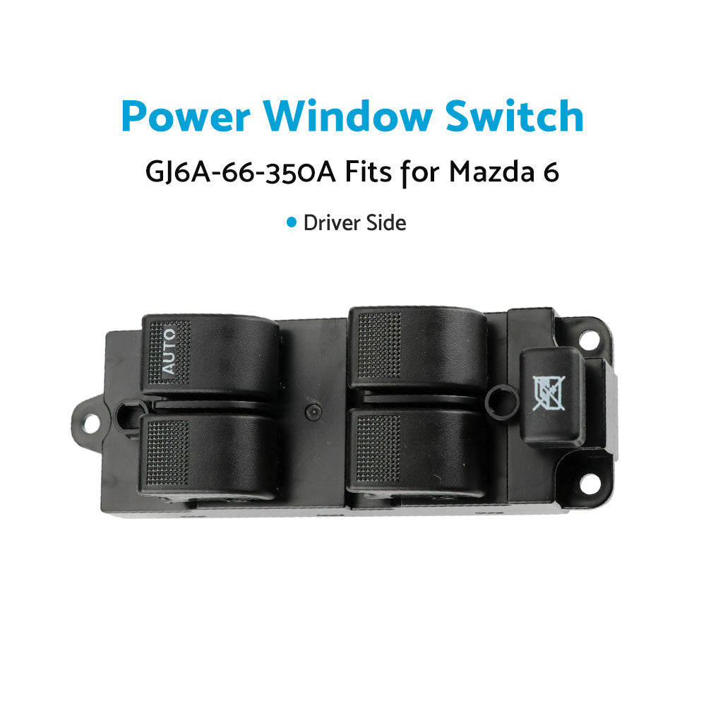 GJ6A-66-350A Power Window Switch Front Right Suitable For Mazda 6 2003-2005.