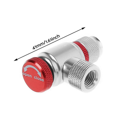 CO2 Inflator Cartridge Adapter Suitable for Bicycle Tires