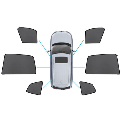 Car Window Sun Shade Magnetic Mesh Blind Suitable For BMW X3 F97 2017-On