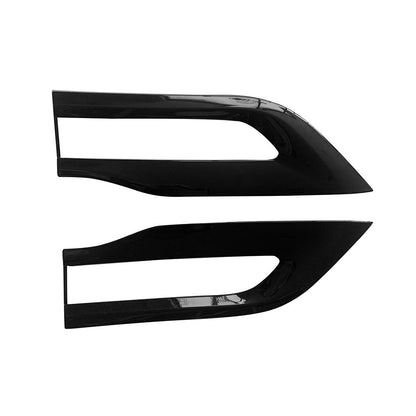 4x Gloss Tail Light Cover Trim Bezel Suitable For Jeep Grand Cherokee 2014-2020