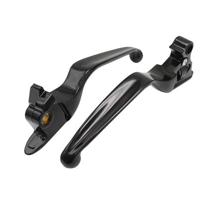 2x Brake Clutch Levers Suitable For Harley 2015-2023 Softail Slim Fat Boy.