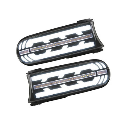 LED Fog Lights Daytime Running Light Suitable for DRL Toyota FJ Cruiser 07-21.
