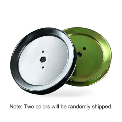 2x Blade Spindle Pulley Suitable for John Deere Sabre D105
