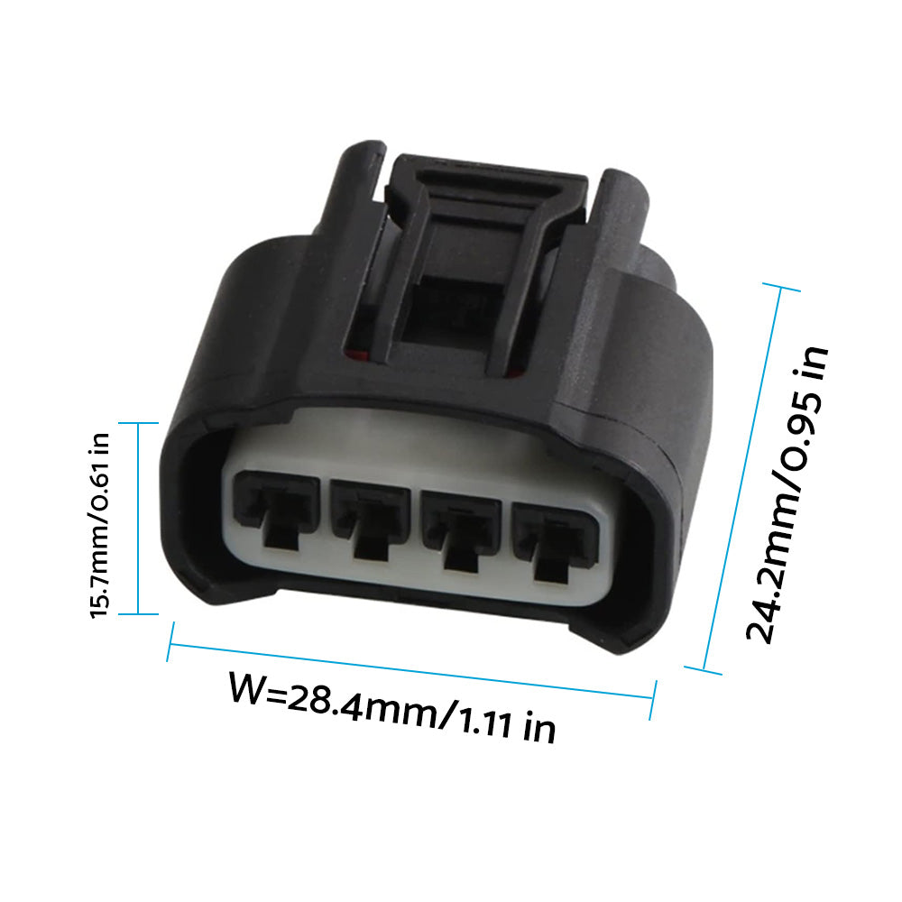 90980-11885 6 SETS Ignition Coil Plug Connector Kit Suitable For Toyota Yari.