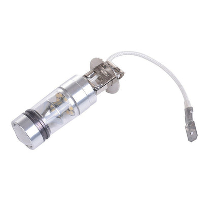 2x H3 100W High Power LED Cree Headlight Fog Driving Light Bulbs Suitable for Ca