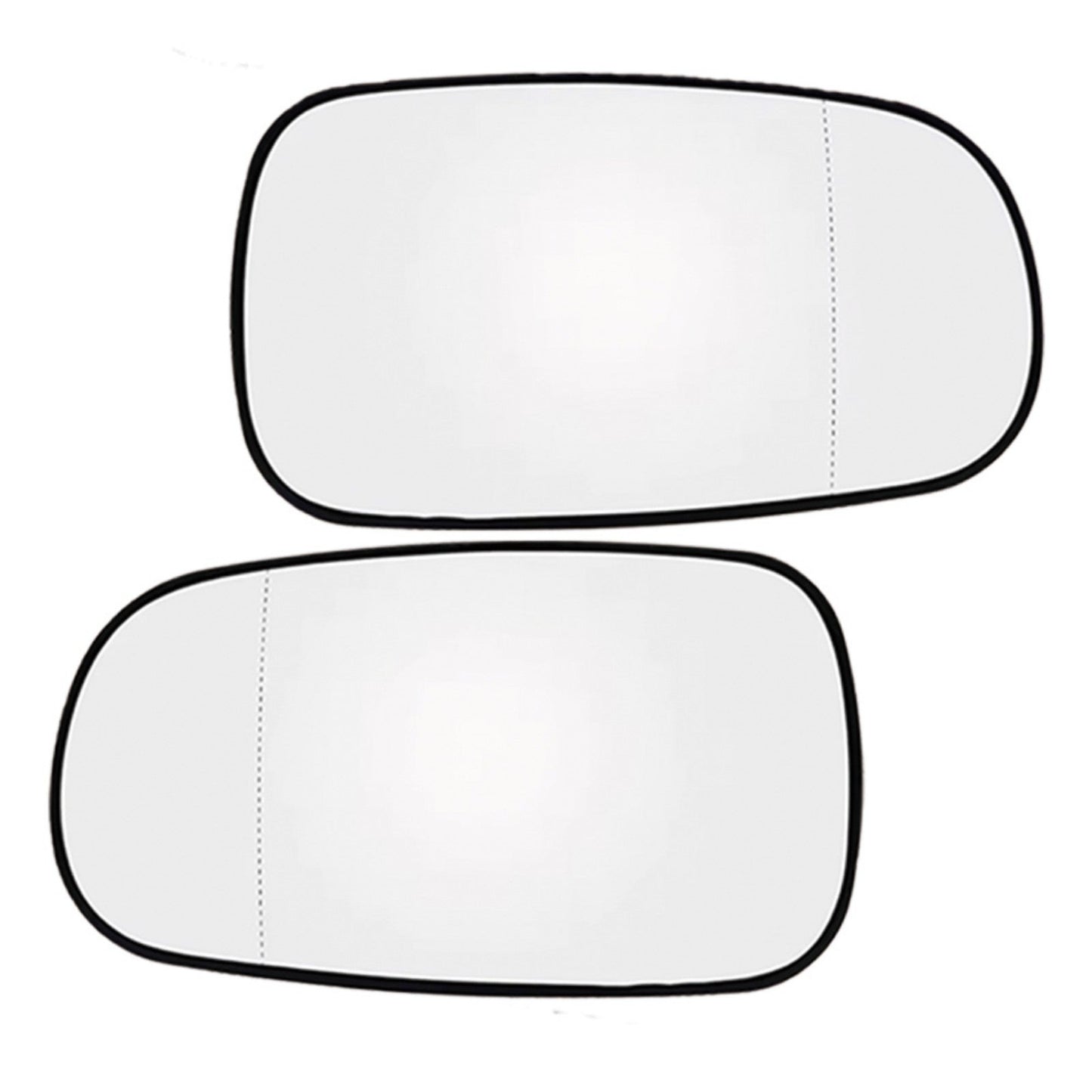 1 Pair Heated Mirror Glass Left & Right Suitable For Saab 9-5 9-3 93 2003-On