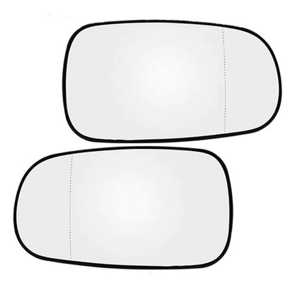 1 Pair Heated Mirror Glass Left & Right Suitable For Saab 9-5 9-3 93 2003-On