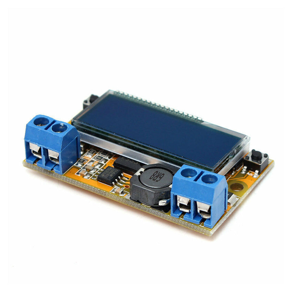 DC-DC Adjustable Buck Converter Step-Down Power Supply Module with LCD and Prote