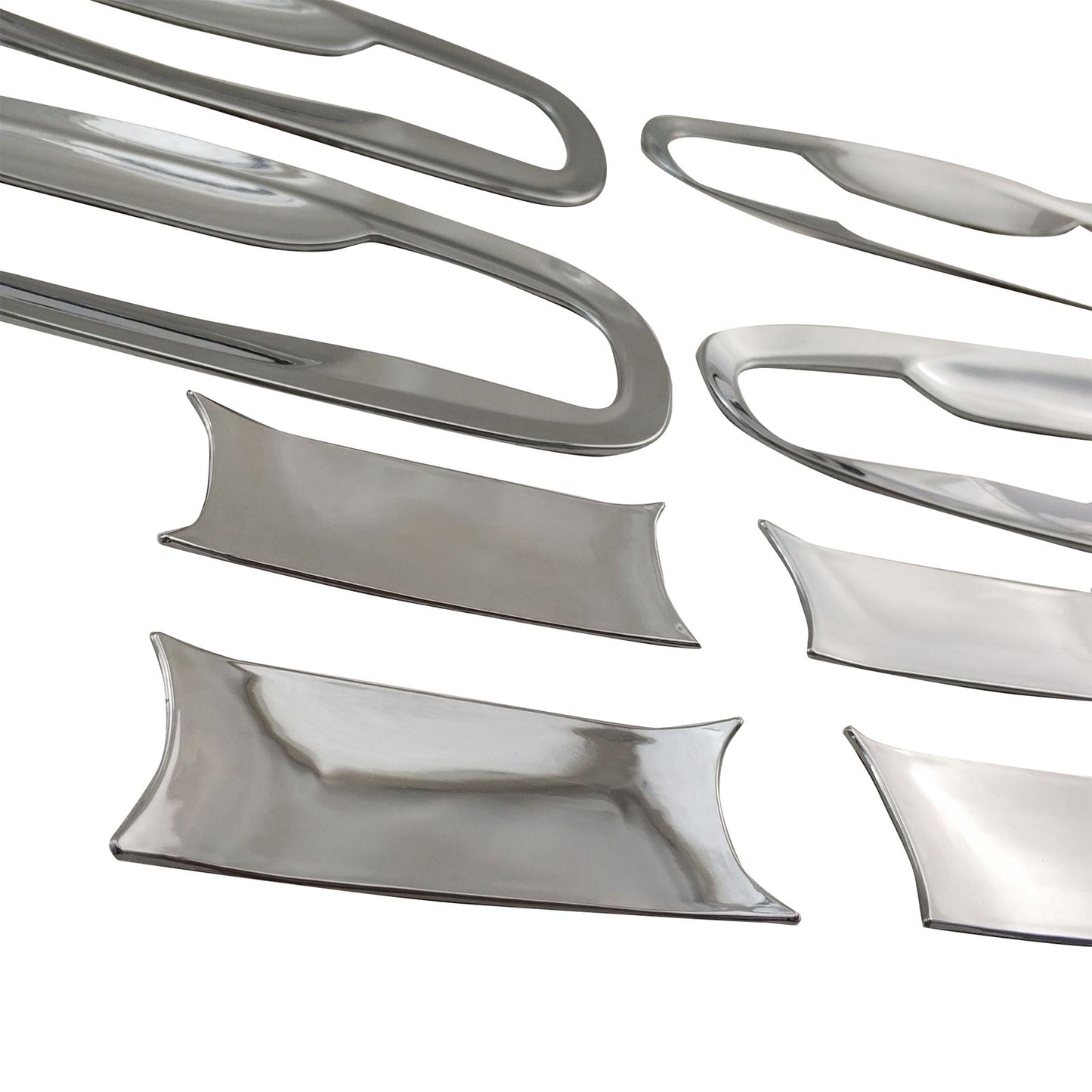 Chrome Door Handle Cover With Bowl Trim Suitable for Toyota Prado 4.0L V6
