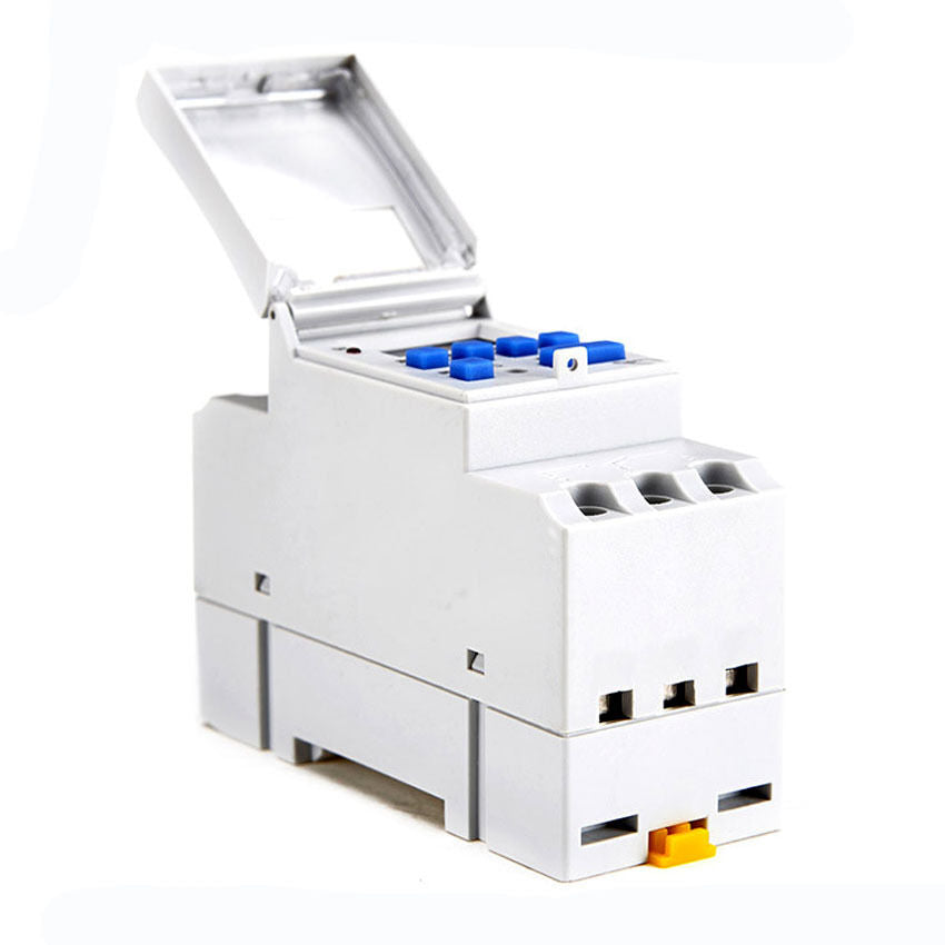 AU Local Digital LCD Power Programmable DIN Rail Timer Time Switch Relay AC 220V.