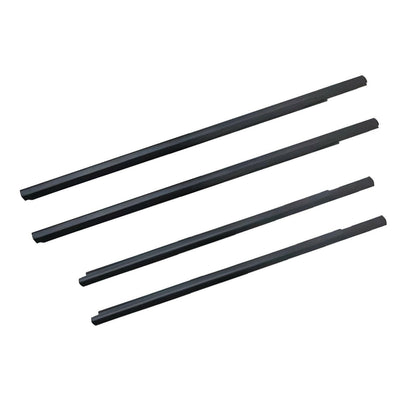 4x Outer Door Window Rubber Seals Suitable For Ford Ranger PX XLT 2012-2021