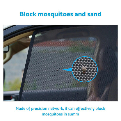 6x Foldable Window Mesh Sun Shade Suitable For Ford Everest UA 2015-2022.