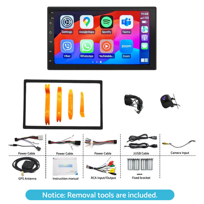 In-Dash Head Units Android Car Stereo 7'' Suitable for Nissan Navara D40