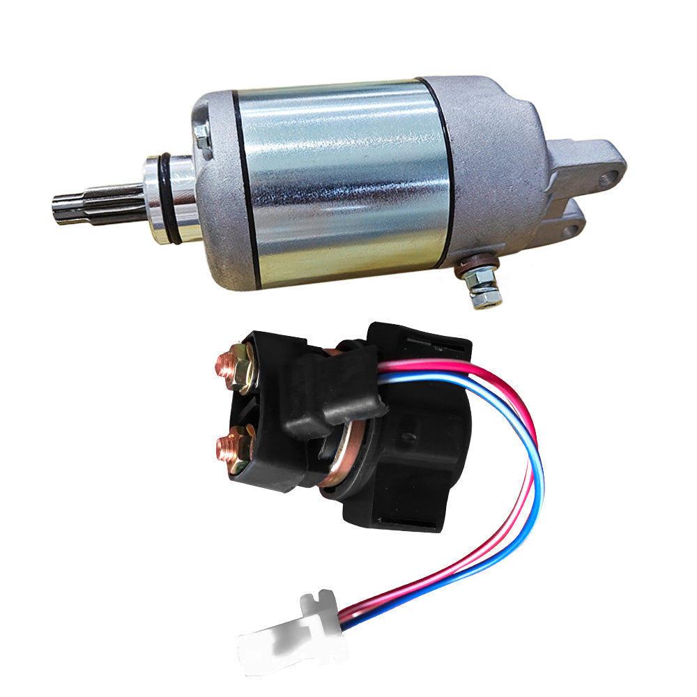Starter Motor w  Relay Solenoid Suitable For Honda TRX300 TRX300FW FourTrax 300.