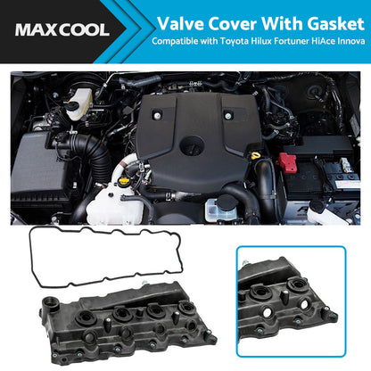 Valve Rocker Cover Suitable for Toyota Hilux KUN15 KUN25 KUN16 2. 5 3. 0 w or  Gasket.