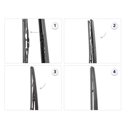Rear Windscreen Wiper Blade and Arm Set Suitable for Audi Q7 3.0L