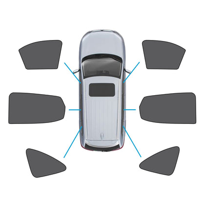 Magnetic Window Mesh Sun Blind Shade Suitable For MG ZS / ZST / ZS EV 2018-2023.