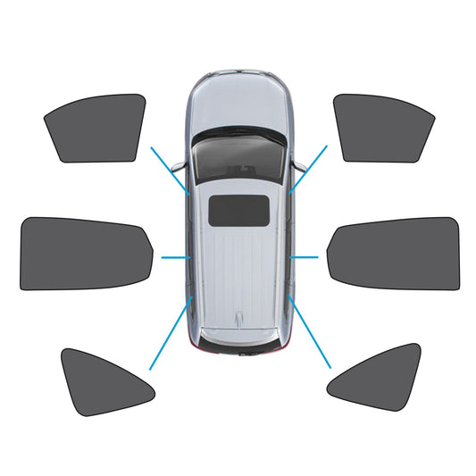 Magnetic Window Mesh Sun Blind Shade Suitable For MG ZS / ZST / ZS EV 2018-2023.