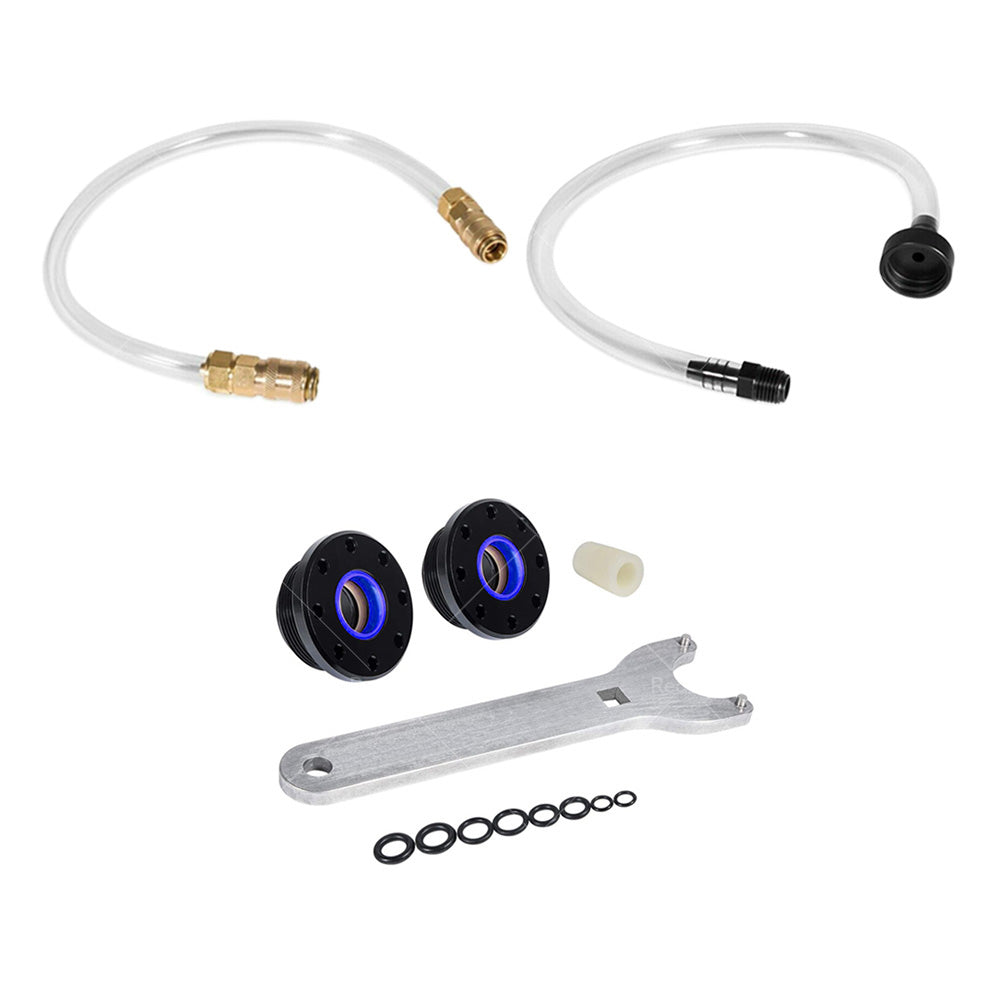 Front Mount Hydraulic Steering Cylinder Seal Kit  and  Bleed Kit For Seastar HS5157.