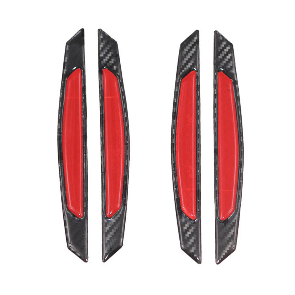 Reflective Carbon Fiber Car Door Edge Guard Bump Protector Sticker Universal