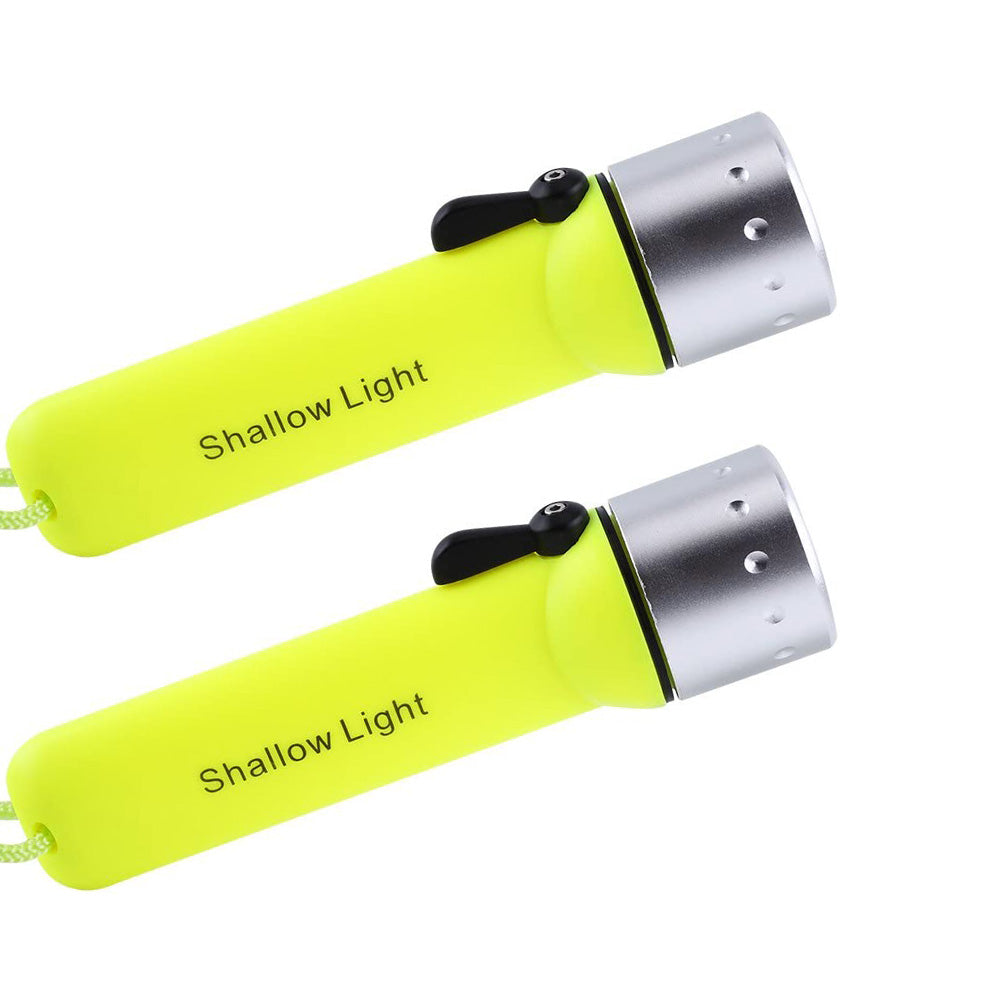 180Lm LED Scuba Diving Flashlight Torch Suitable for Underwater Waterproof Light