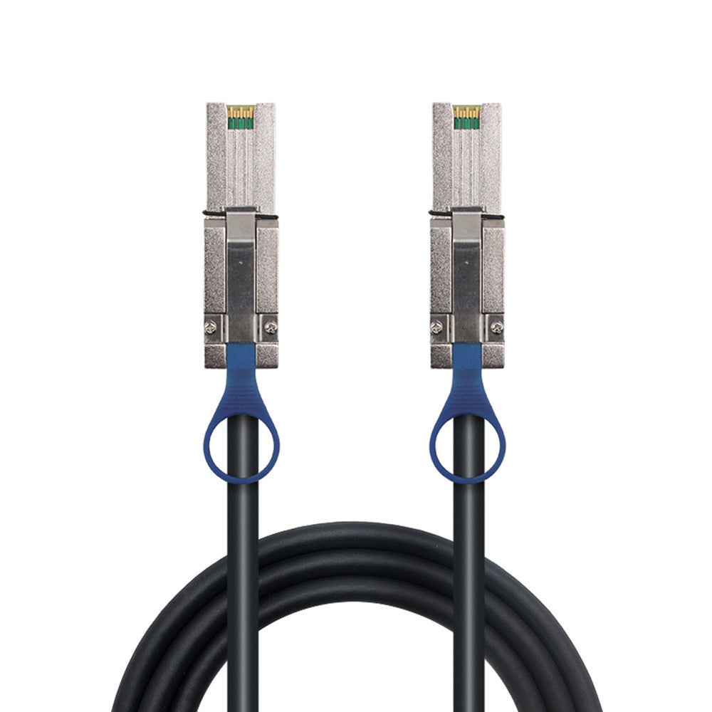 Mini SAS SFF-8088 26-Pin to SFF-8088 26-Pin External Cable for Disk Array 1M